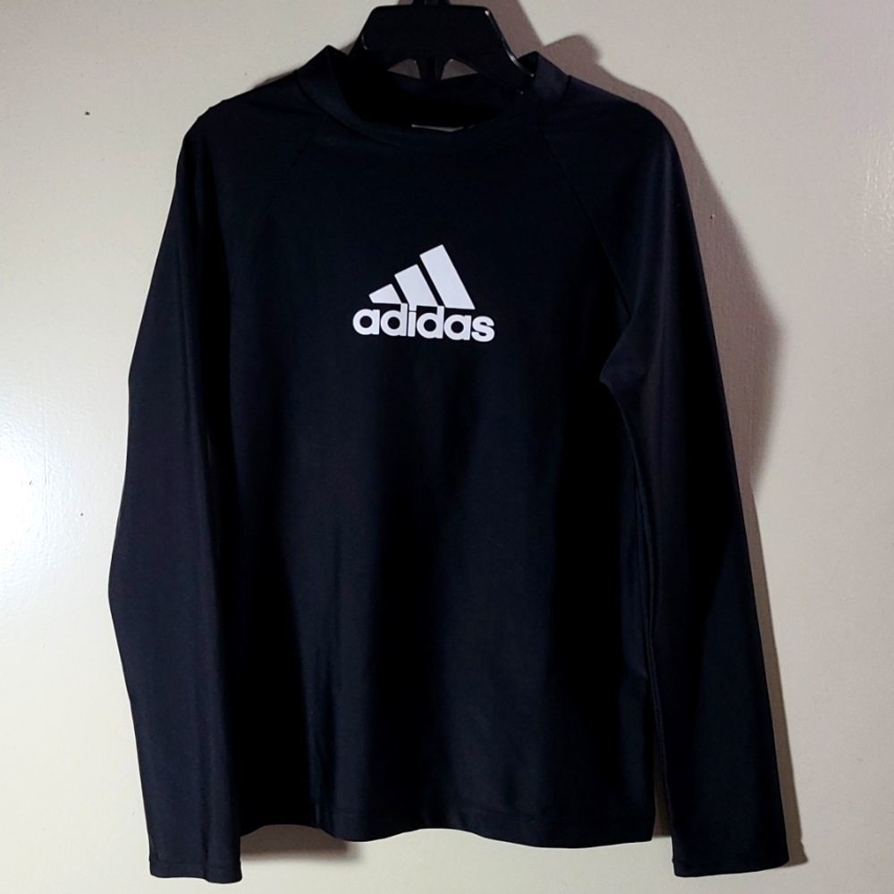 KIDS Nwot Size large Adidas Rash gaurd.